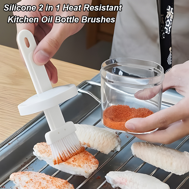 Kitchen Baking Brush - فرشاة زجاجات الزيت المقاومة للحرارة 2