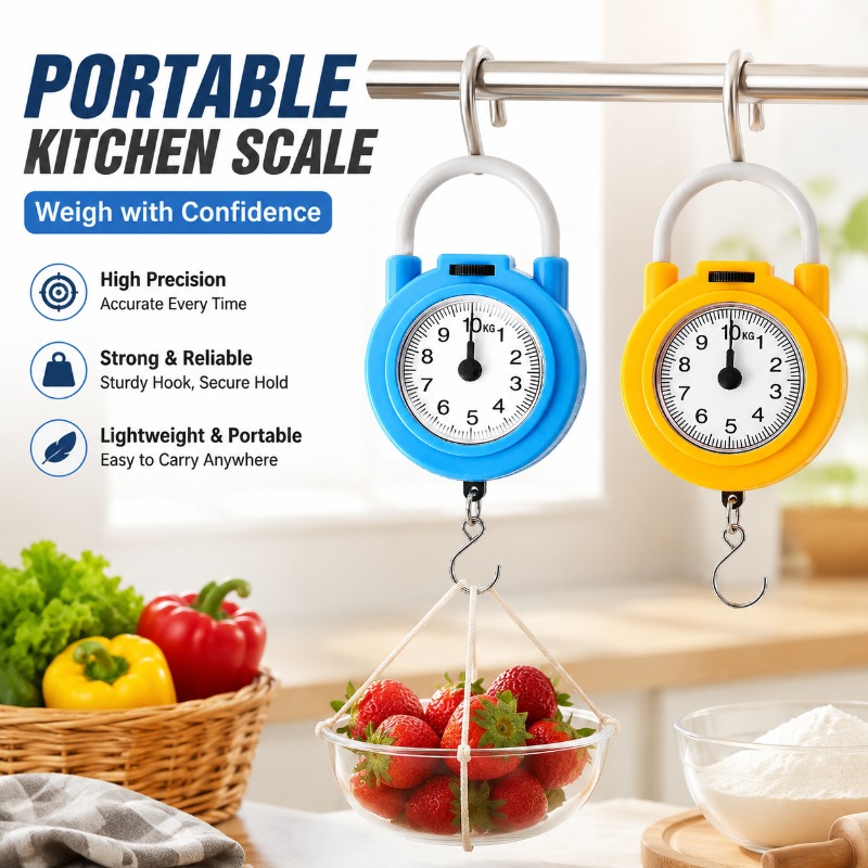 Kitchen Scale Precise - ميزان مطبخ إلكتروني محمول، ميزان زنبركي