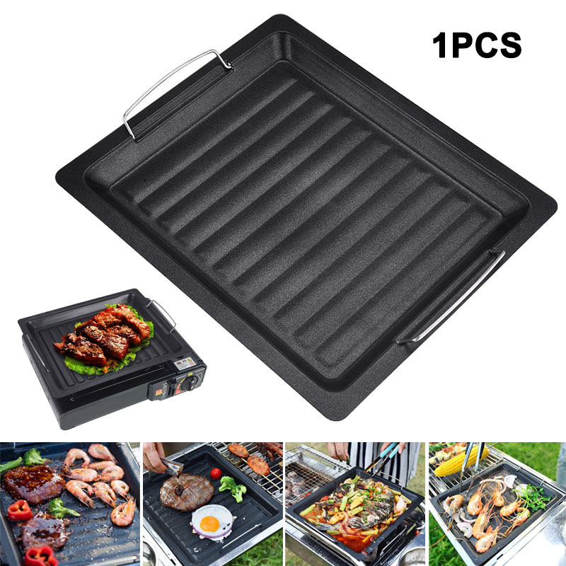 Kitchen Baking Tray Organiser - مقلاة شواء مربعة سميكة للاستخدام الخارجي