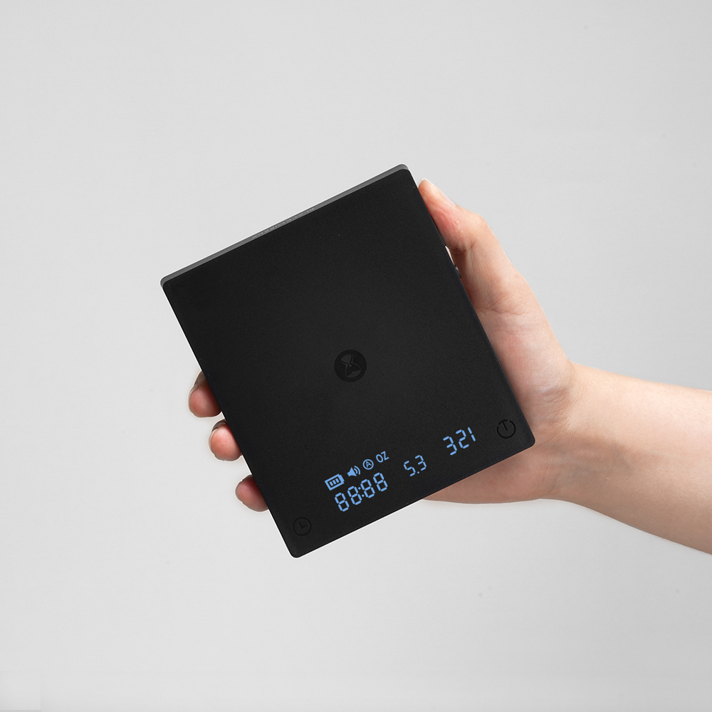 Kitchen Scale Precise - TIMEMORE مرآة سوداء صغيرة 0.1 جرام