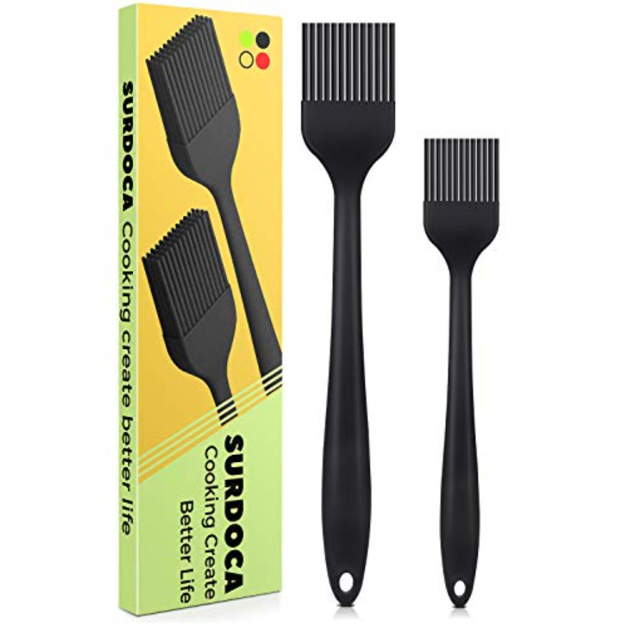 Kitchen Baking Brush - فرشاة سيليكون للعجن والدهن - قطعتان