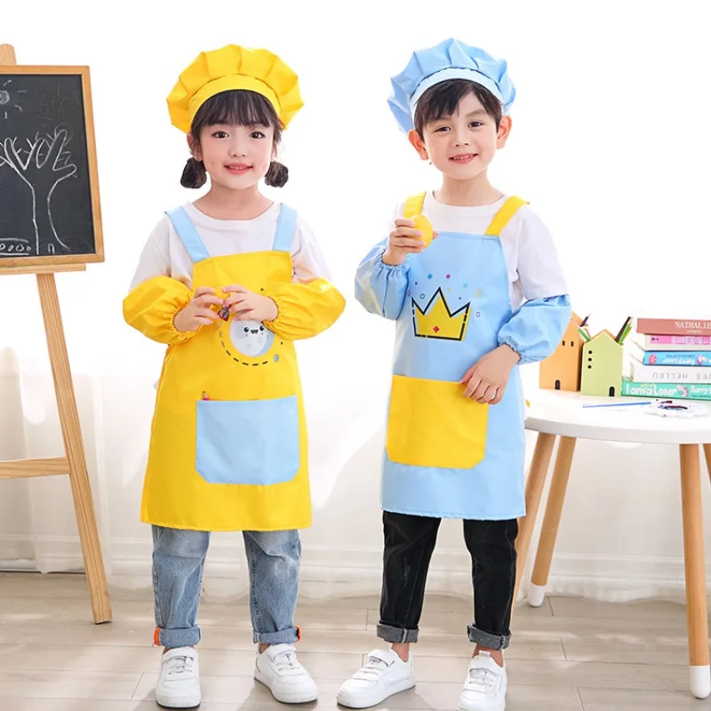 طقم مريلة مطبخ للأطفال من 3 قط - مراجعة Kitchen Baking Drawing وسعره