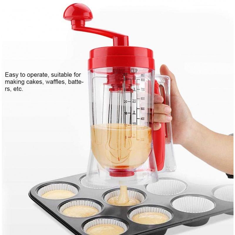 موزع يدوي مع ملصق قياس، أداة ض - مراجعة Kitchen.Baking Labels وسعره