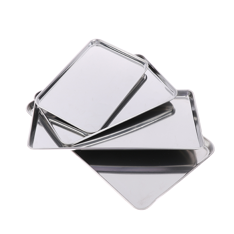 طبق مستطيل من الفولاذ المقاوم  - مراجعة Kitchen Baking Tray Organiser وسعره