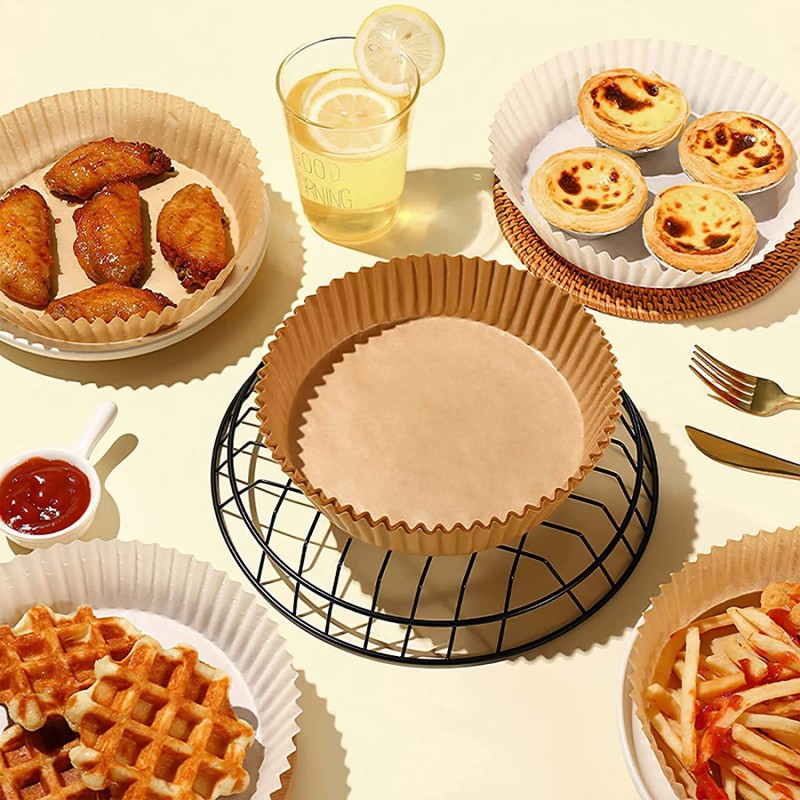 بطانات ورق الخبز للمقلاة الهوا - مراجعة Kitchen Baking Tray Organiser وسعره