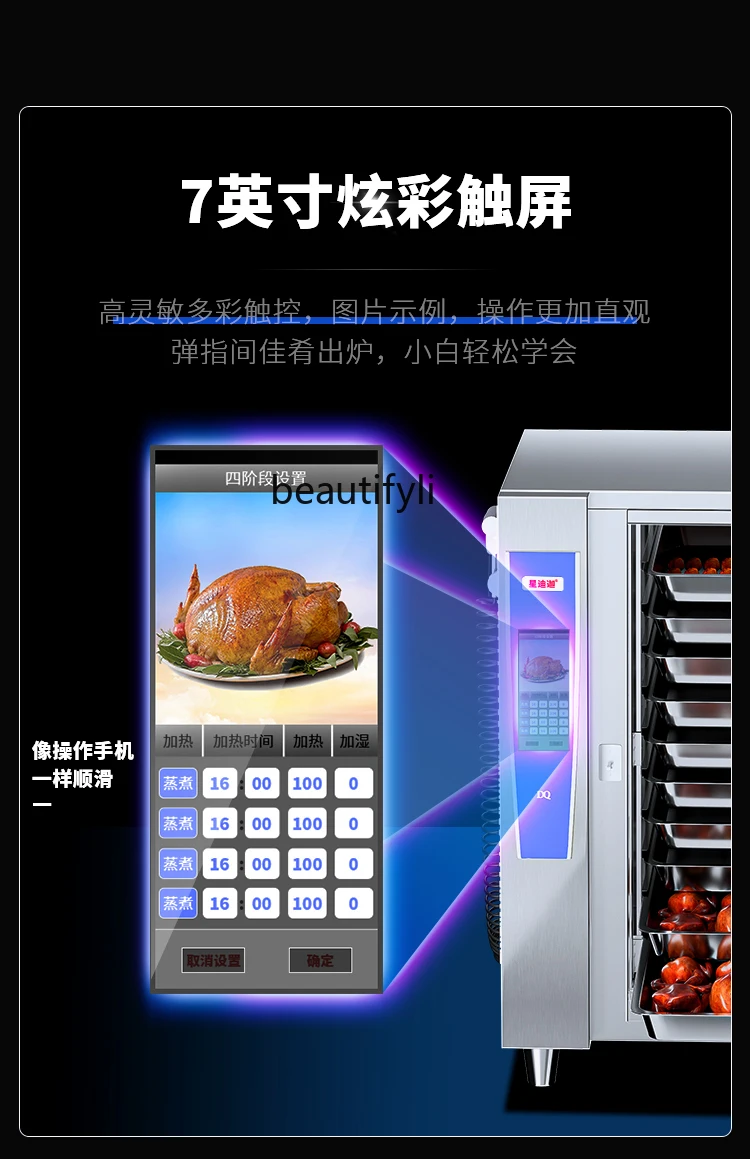 E132 Commercial Steam Baking O - مراجعة Commercial Kitchen Baking Oven وسعره
