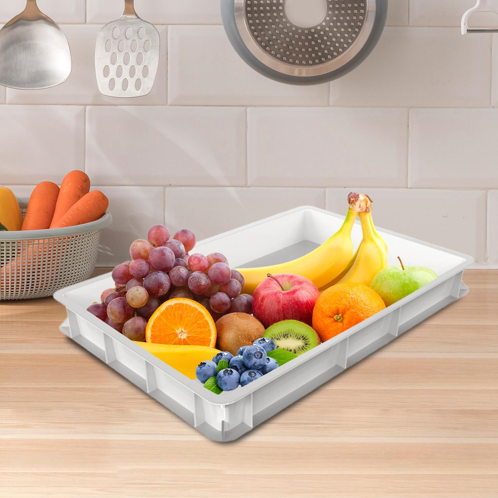 صندوق عجين البيتزا منظم الخضرو - مراجعة Kitchen Baking Tray Organiser وسعره