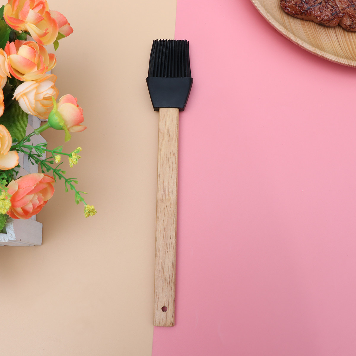 فرشاة سيليكون مقاومة للحرارة ل - مراجعة Kitchen Baking Brush وسعره