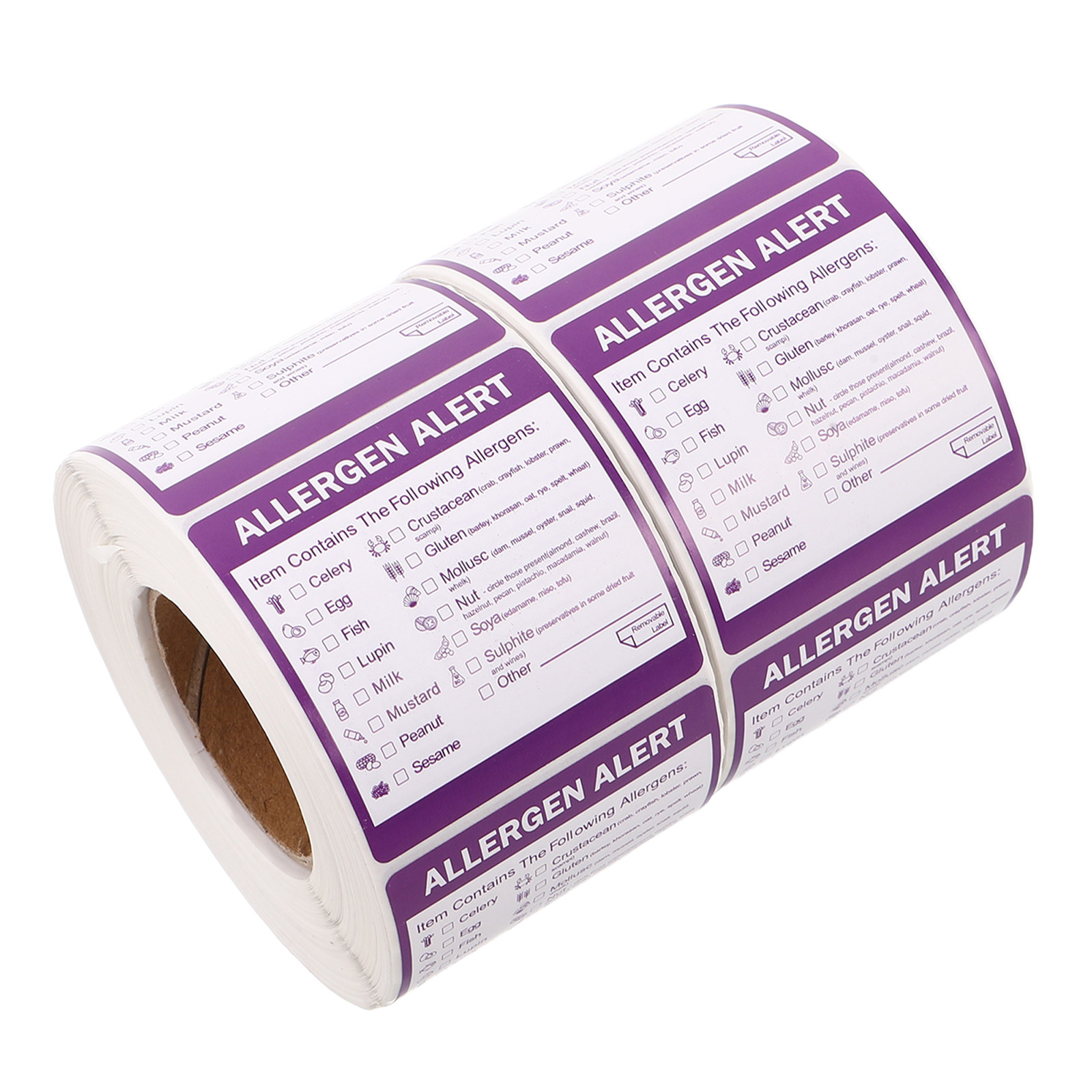 ملصقات تسمية الحساسية الغذائية - مراجعة Kitchen.Baking Labels وسعره