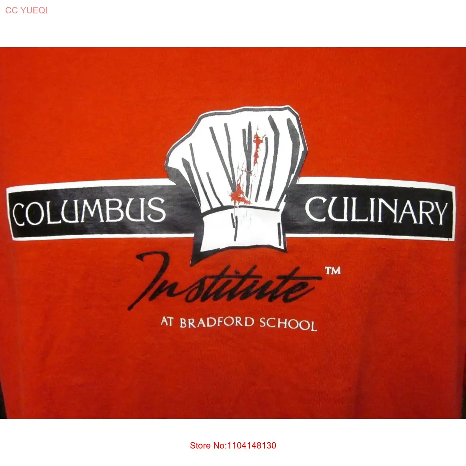 تي شيرت COLUMBUS CULINARY INST - مراجعة Cooking Chef Xl وسعره