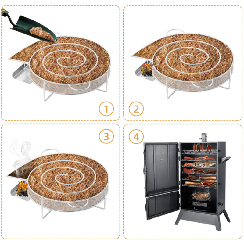 مولد الدخان البارد شواء اكسسوا - مراجعة Kitchen Baking Tray Organiser وسعره
