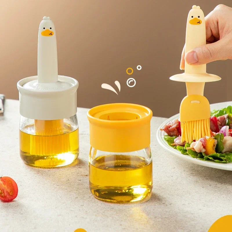 فرشاة زيت سيليكون للمطبخ مع زج - مراجعة Kitchen Baking Brush وسعره