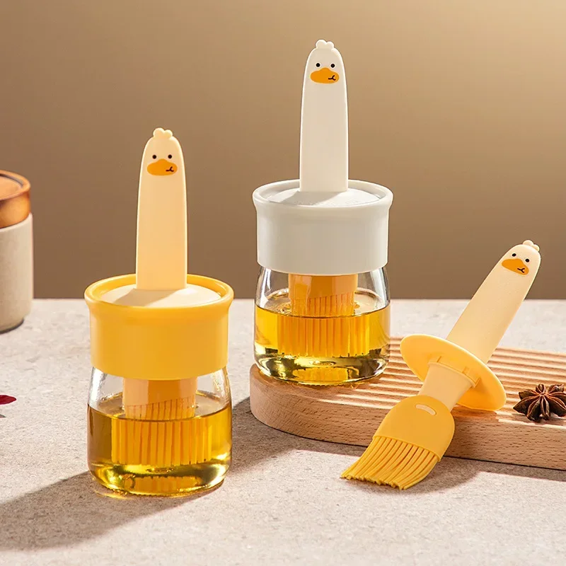 فرشاة زيت سيليكون للمطبخ مع زج - مراجعة Kitchen Baking Brush وسعره