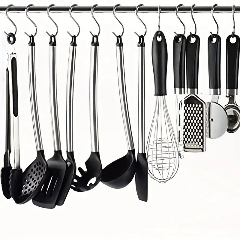 10 قطع من خطافات الفولاذ المقا - مراجعة Kitchen Jobs وسعره