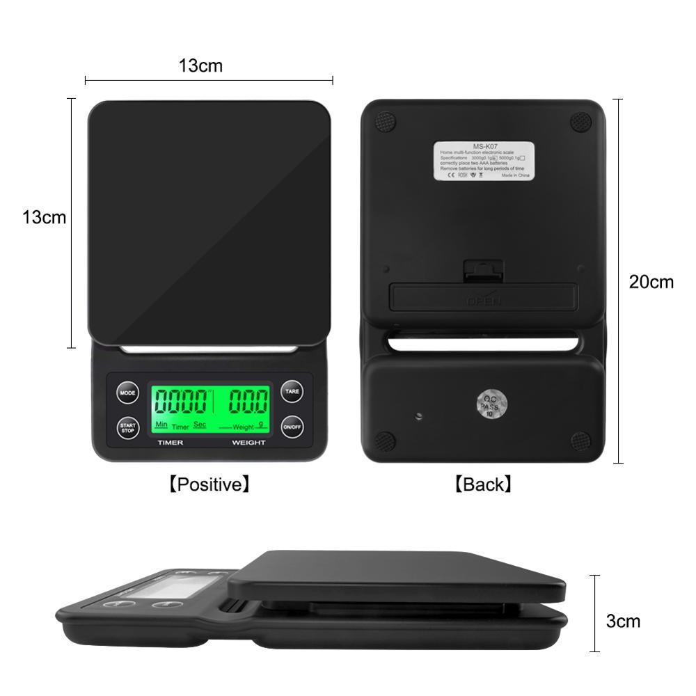 ميزان قهوة إلكتروني محمول عالي - مراجعة Kitchen Scale Precise وسعره