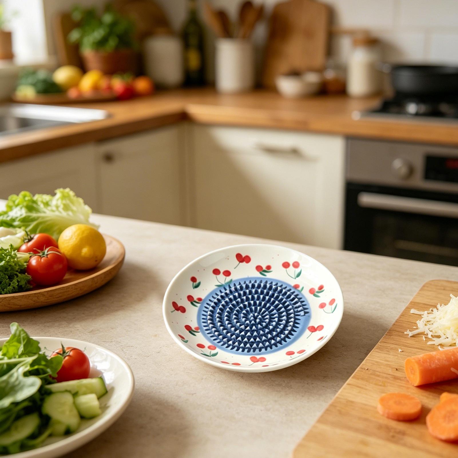 مبشرة الثوم والزنجبيل السيرامي - مراجعة Kitchen Job وسعره