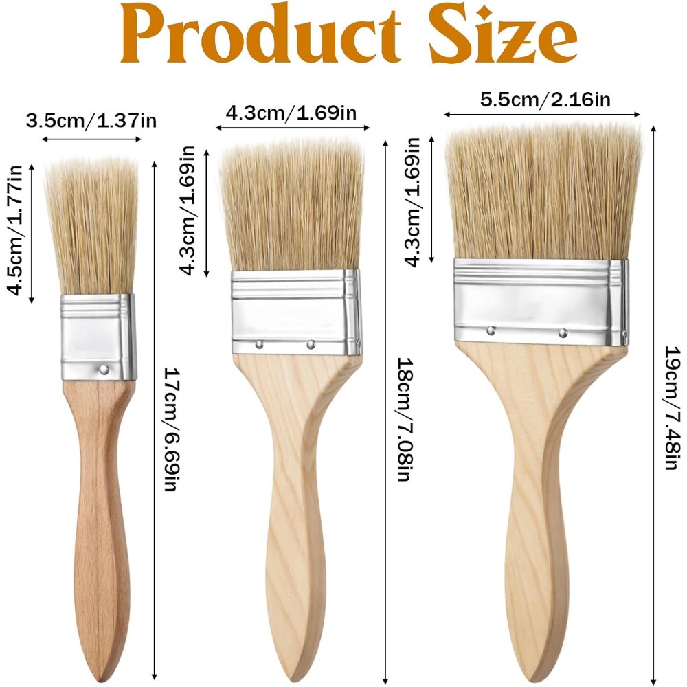 مجموعة من 3 فرش خبز للاستخدام  - مراجعة Kitchen Baking Brush وسعره