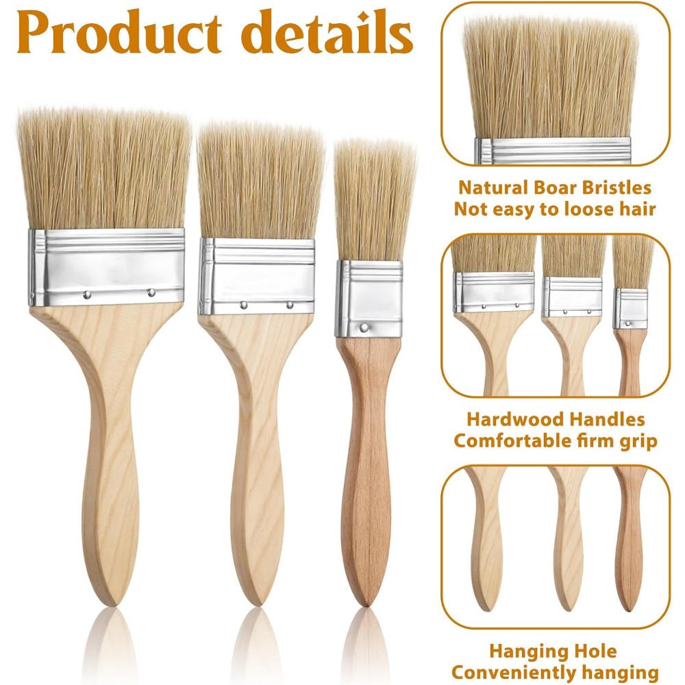 مجموعة من 3 فرش خبز للاستخدام  - مراجعة Kitchen Baking Brush وسعره