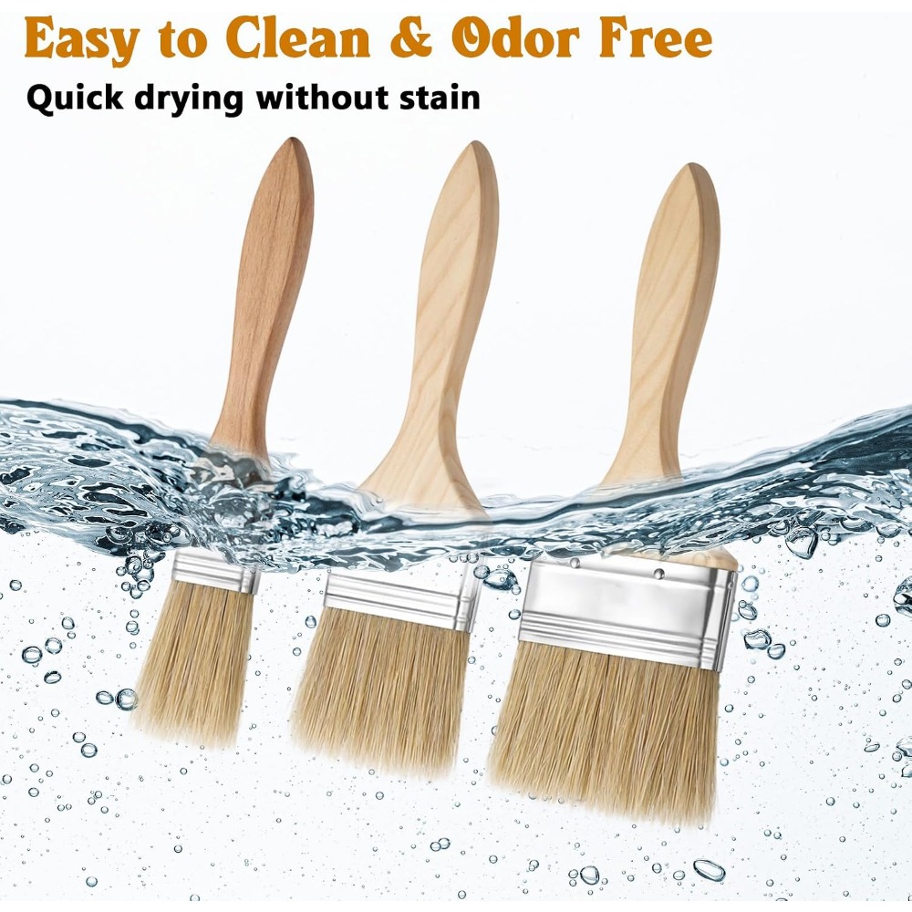 مجموعة من 3 فرش خبز للاستخدام  - مراجعة Kitchen Baking Brush وسعره