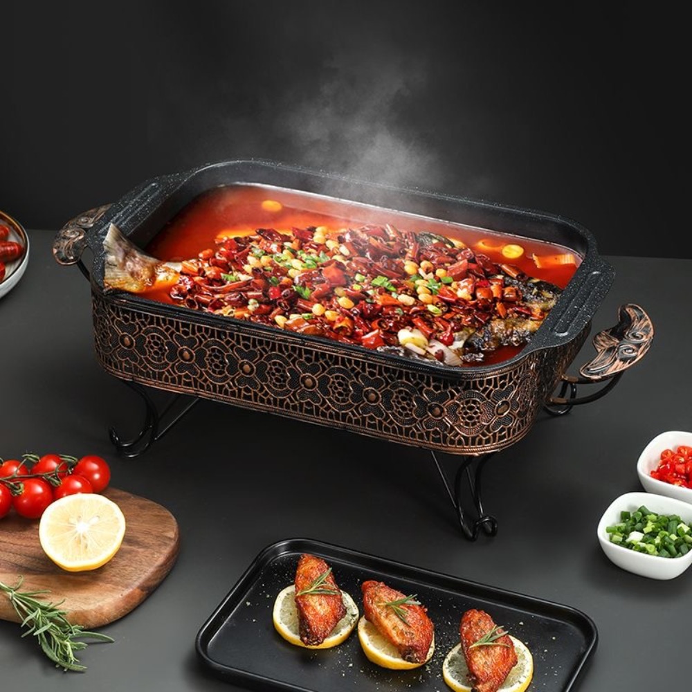صينية شواء عالمية من الفولاذ ا - مراجعة Kitchen Baking Tray Organiser وسعره
