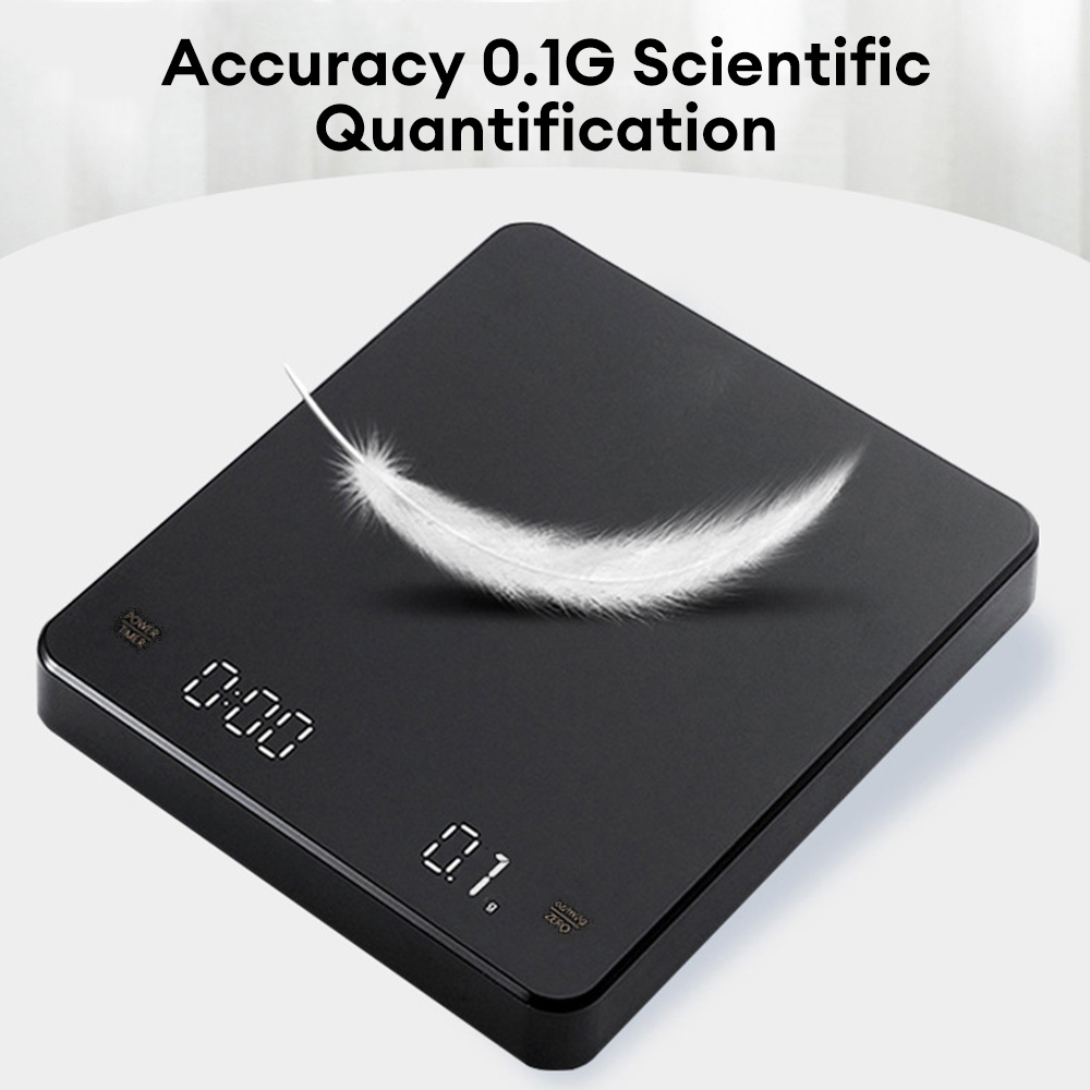 ميزان قهوة رقمي مع مؤقت شاشة L - مراجعة Kitchen Scale Precise وسعره