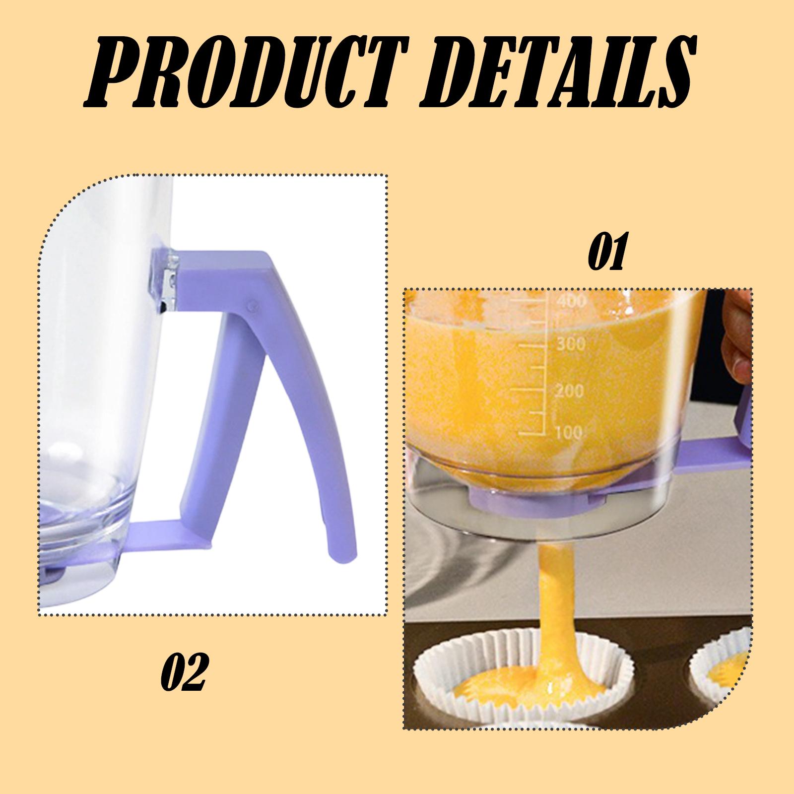 موزع خليط البانكيك سهل الاستخد - مراجعة Kitchen.Baking Labels وسعره