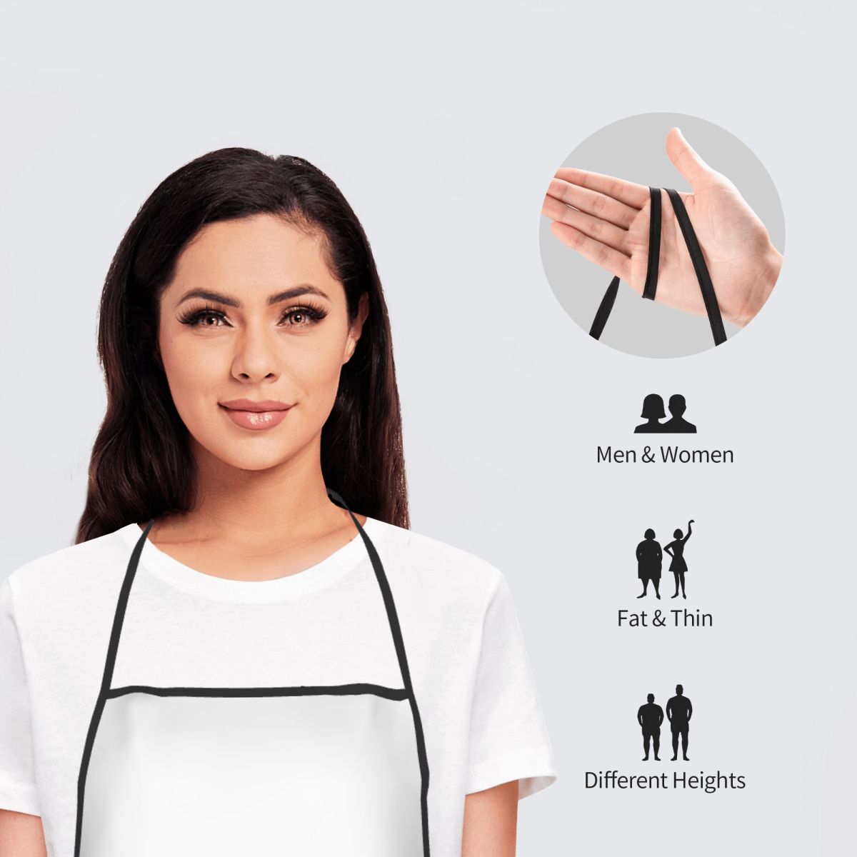 مريلة مطبخ بدون أكمام بتصميم خ - مراجعة Kitchen Baking Drawing وسعره