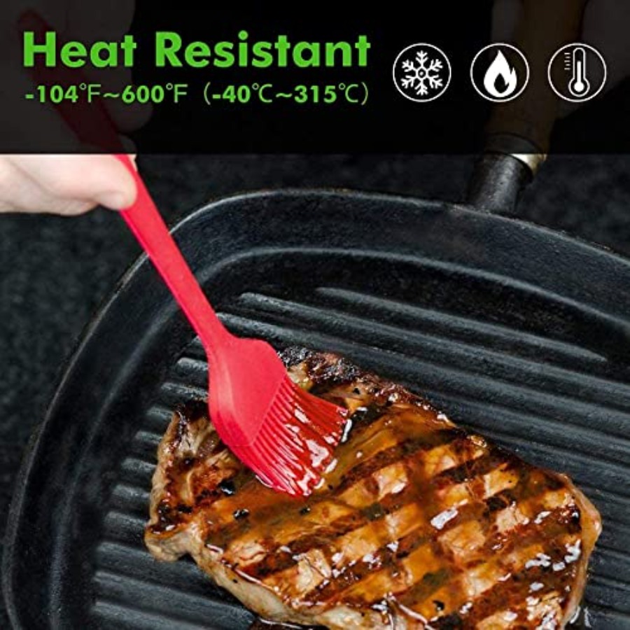 فرشاة سيليكون للعجن والدهن - ق - مراجعة Kitchen Baking Brush وسعره