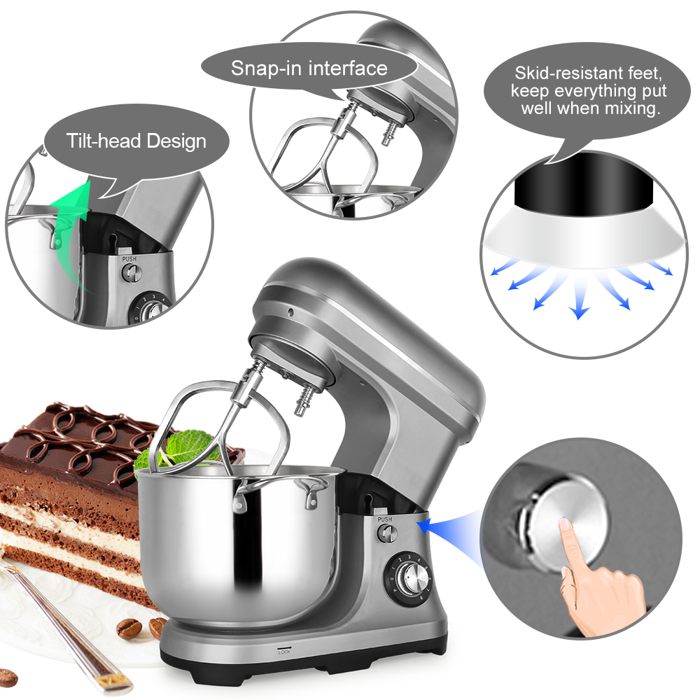 خلاط كهربائي قوي سعة 11 لتر بق - مراجعة Kitchen With Baking Area وسعره