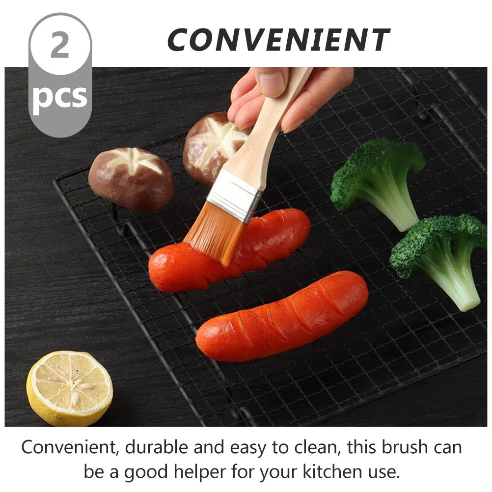 فرشاتان من النايلون للشواء وال - مراجعة Kitchen Baking Brush وسعره