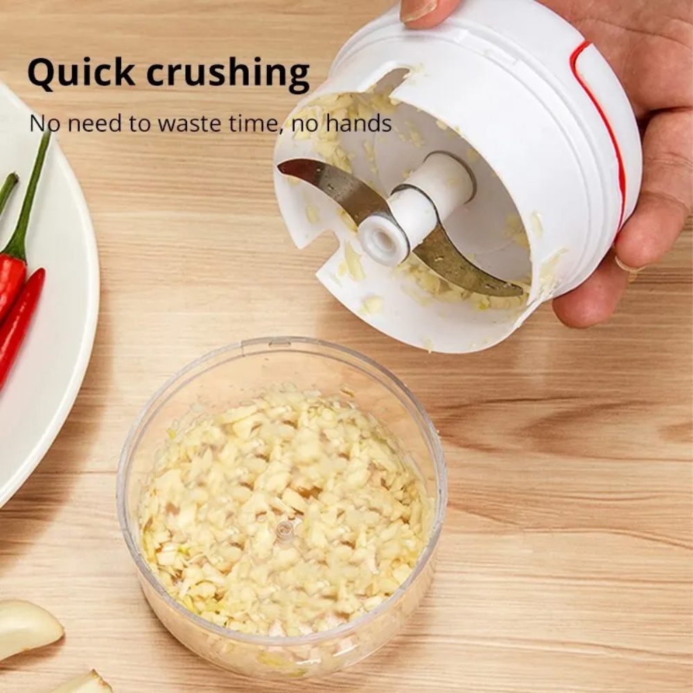 هراسة ثوم يدوية متعددة الوظائف - مراجعة Kitchen Job وسعره