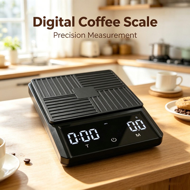 ميزان قهوة احترافي للصب اليدوي - مراجعة Kitchen Scale Precise وسعره
