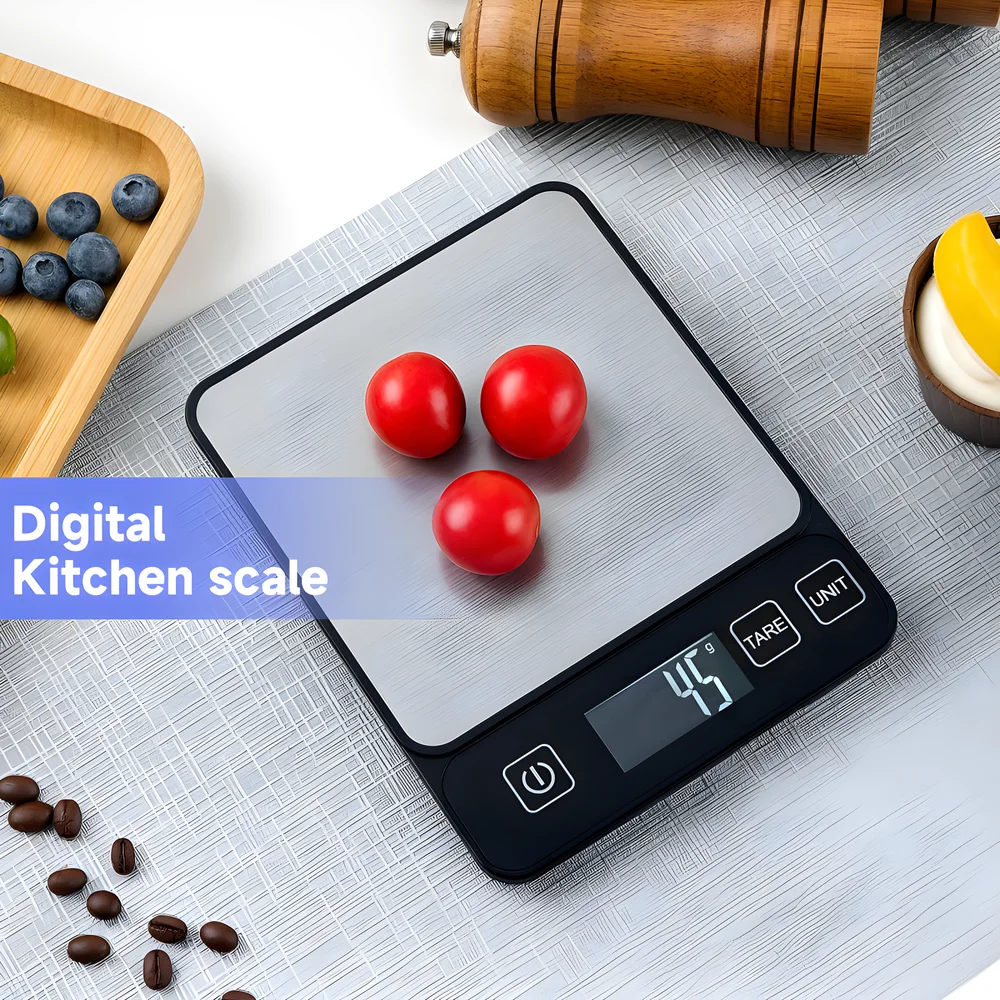 ميزان مطبخ 10 كجم، شاشة LCD رق - مراجعة Kitchen Scale Precise وسعره